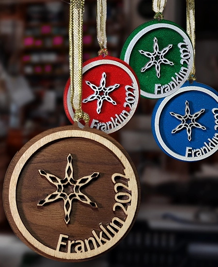 multiple colorful christmas ornaments